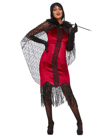 Ženski kostum vampirskega kabareta
