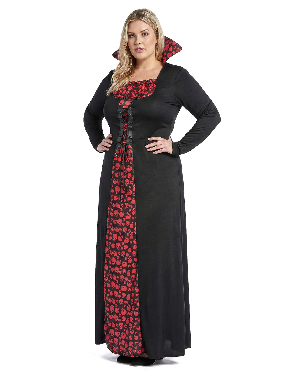 Eleganten vampirski kostum velike ženske velikosti