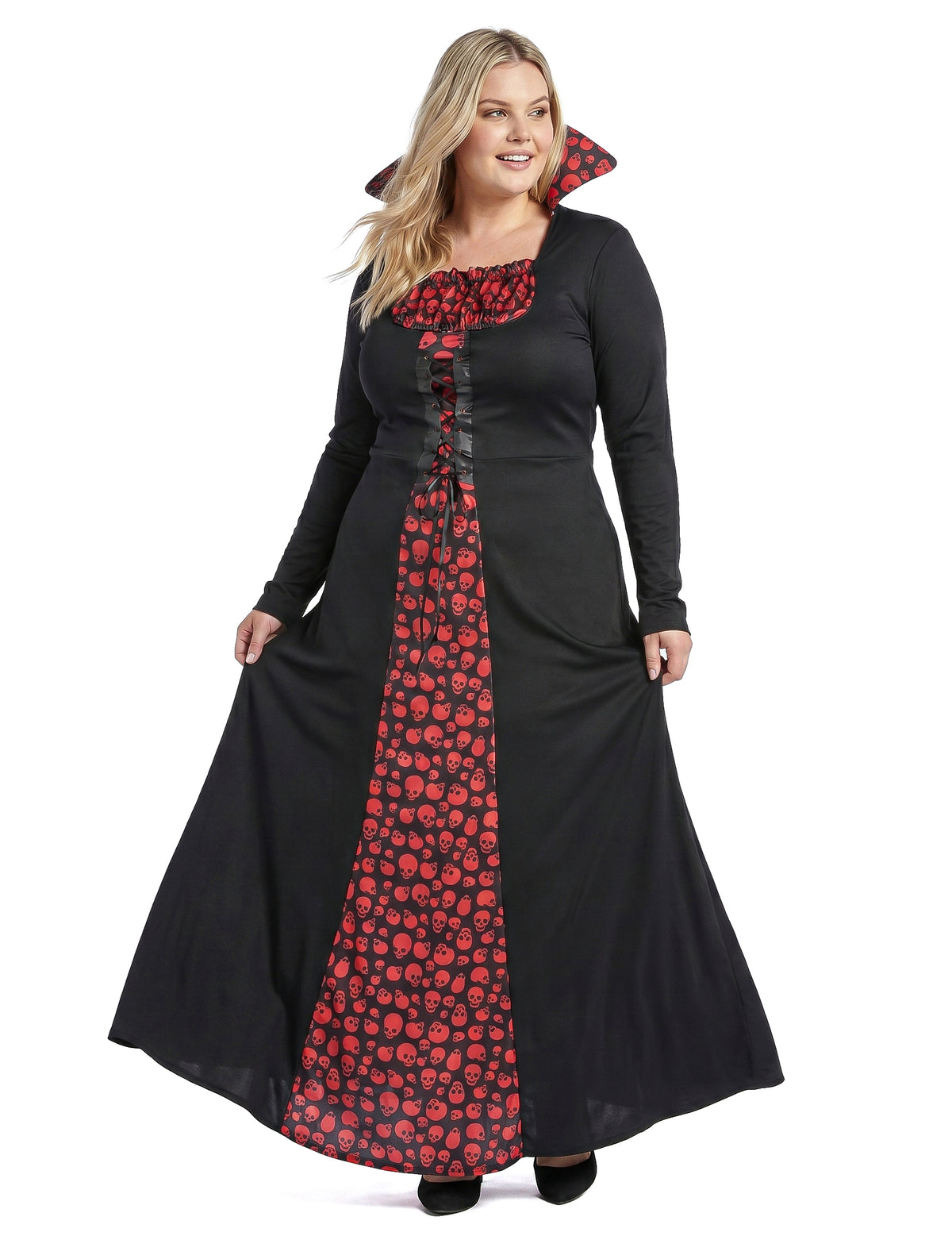 Eleganten vampirski kostum velike ženske velikosti