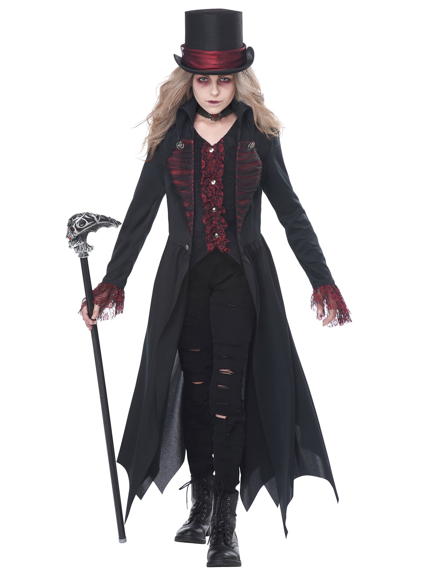 Luksuzni gotski vampirski kostum za dekleta 