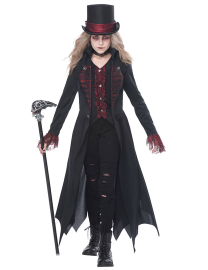 Luksuzni gotski vampirski kostum za dekleta 