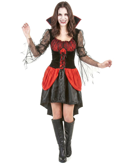 Seksi rdeči vampirski preobleka