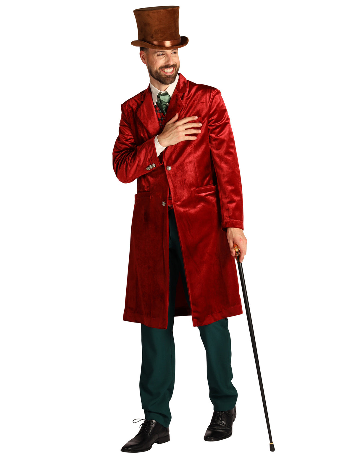 Déguisement victorien de Noël Charles Dickens homme