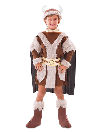 Viking preoblečeno rjavi fant