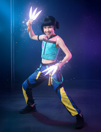 Kostum Zoey Kpop Demon Hunter™ za deklice 