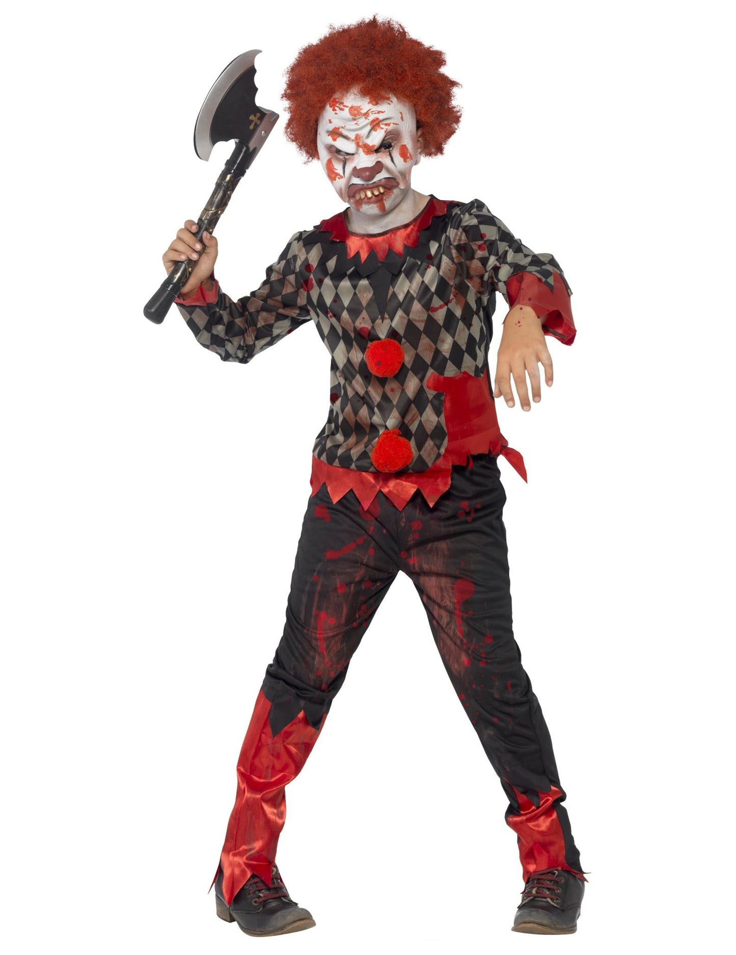 Halloween otrok klovn zombi kostum