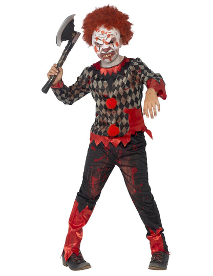 Halloween otrok klovn zombi kostum