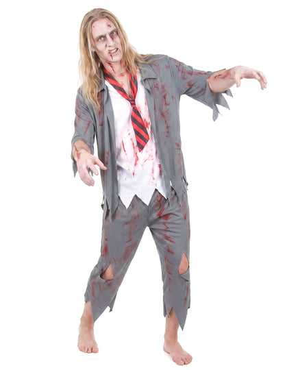 Zombi moški študentski kostum