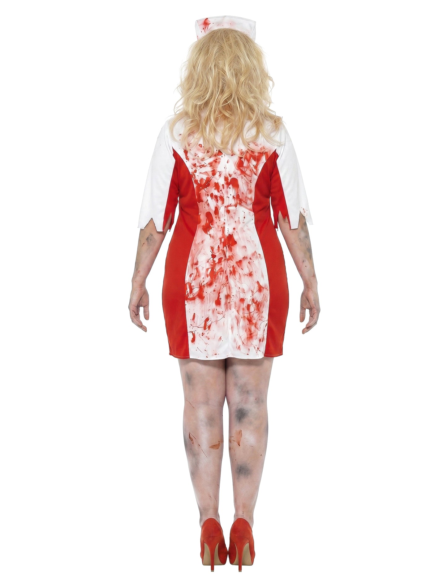 Déguisement zombie infirmière grande taille femme Halloween
