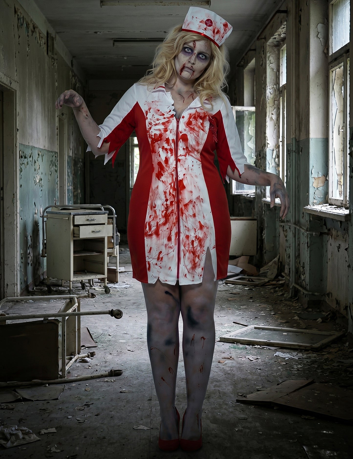 Halloween velike velikosti zombi -nereda