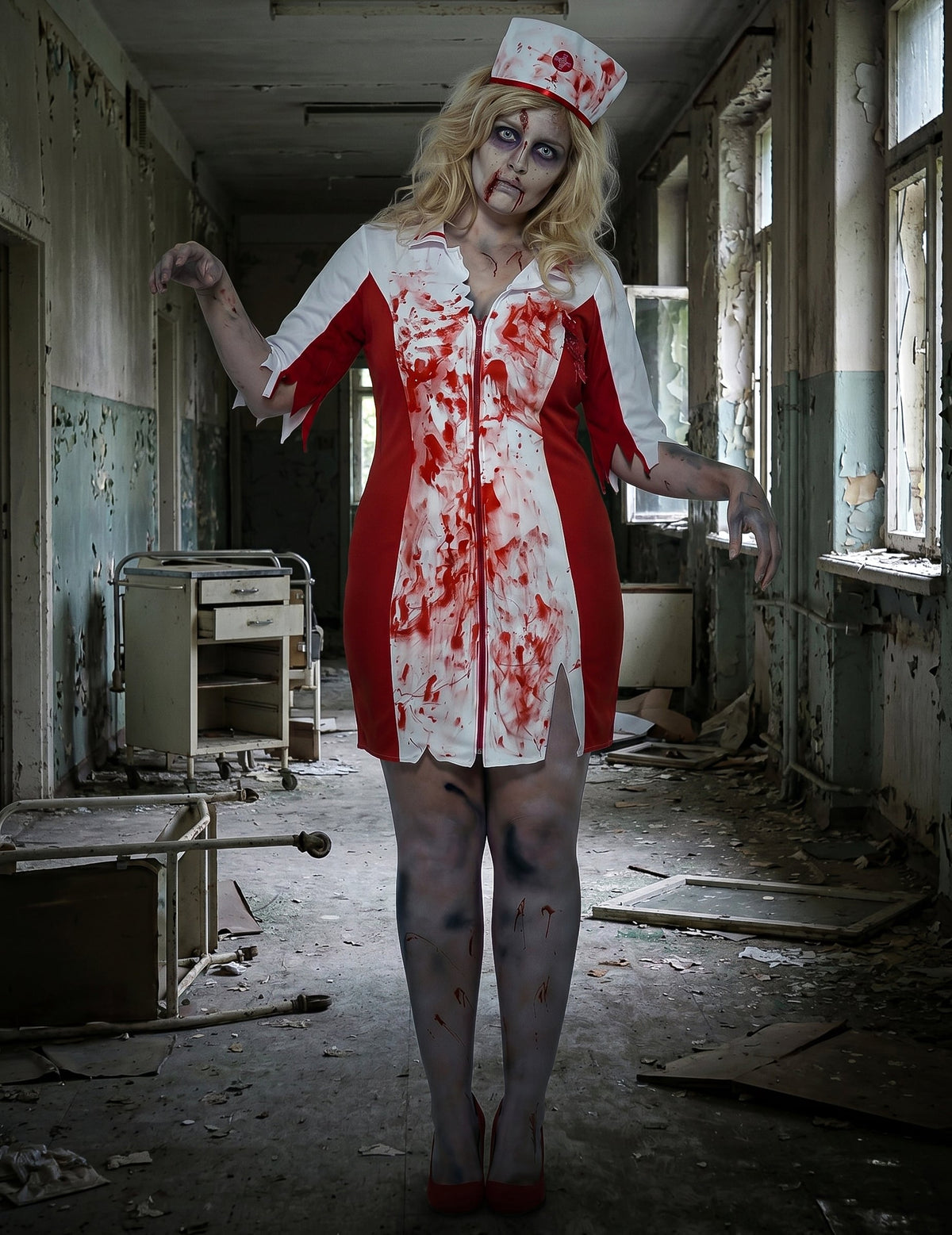 Halloween velike velikosti zombi -nereda