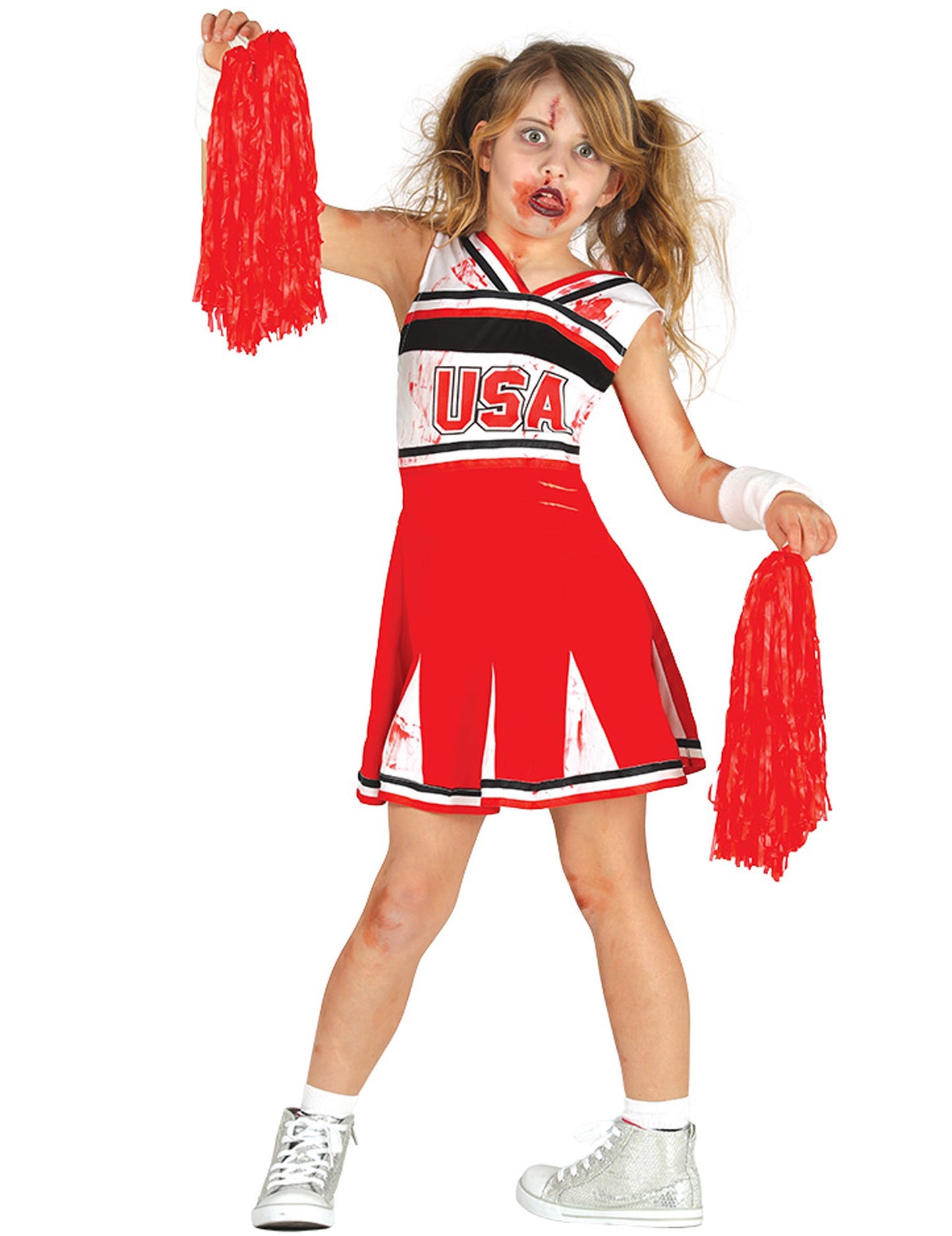 Zombie pompom dekle dekle Halloween