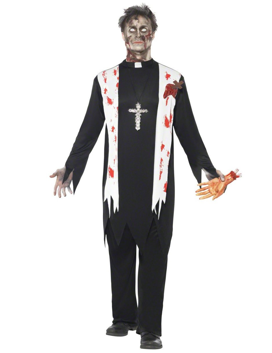 Halloween Man Verski zombi preoblečena