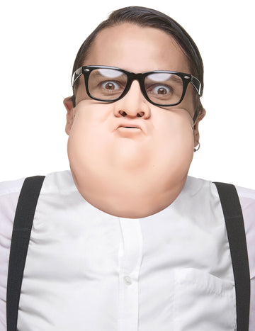 Napol povečevalna maska pri odraslih lateks