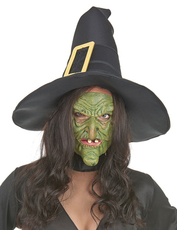 Half lateks maska nos in zeleni zeleni poročni menton