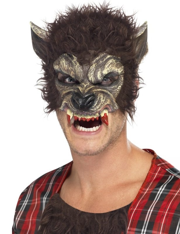 Maska za odrasle na polovici Loup Garou