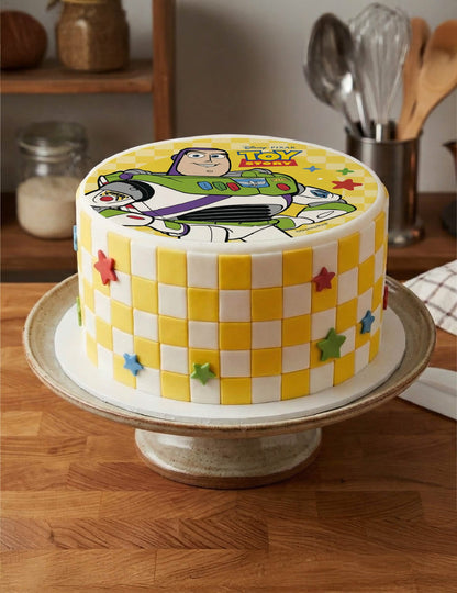 Jedilna pokrivka za torto Buzz Lightyear Toy Story™ 20 cm
