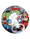 Disque en azyme Avengers pour enfant multicolore avec Hulk Iron Man et Captain America