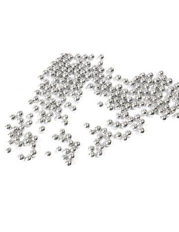 Srebrno barvo biserov 70 gr