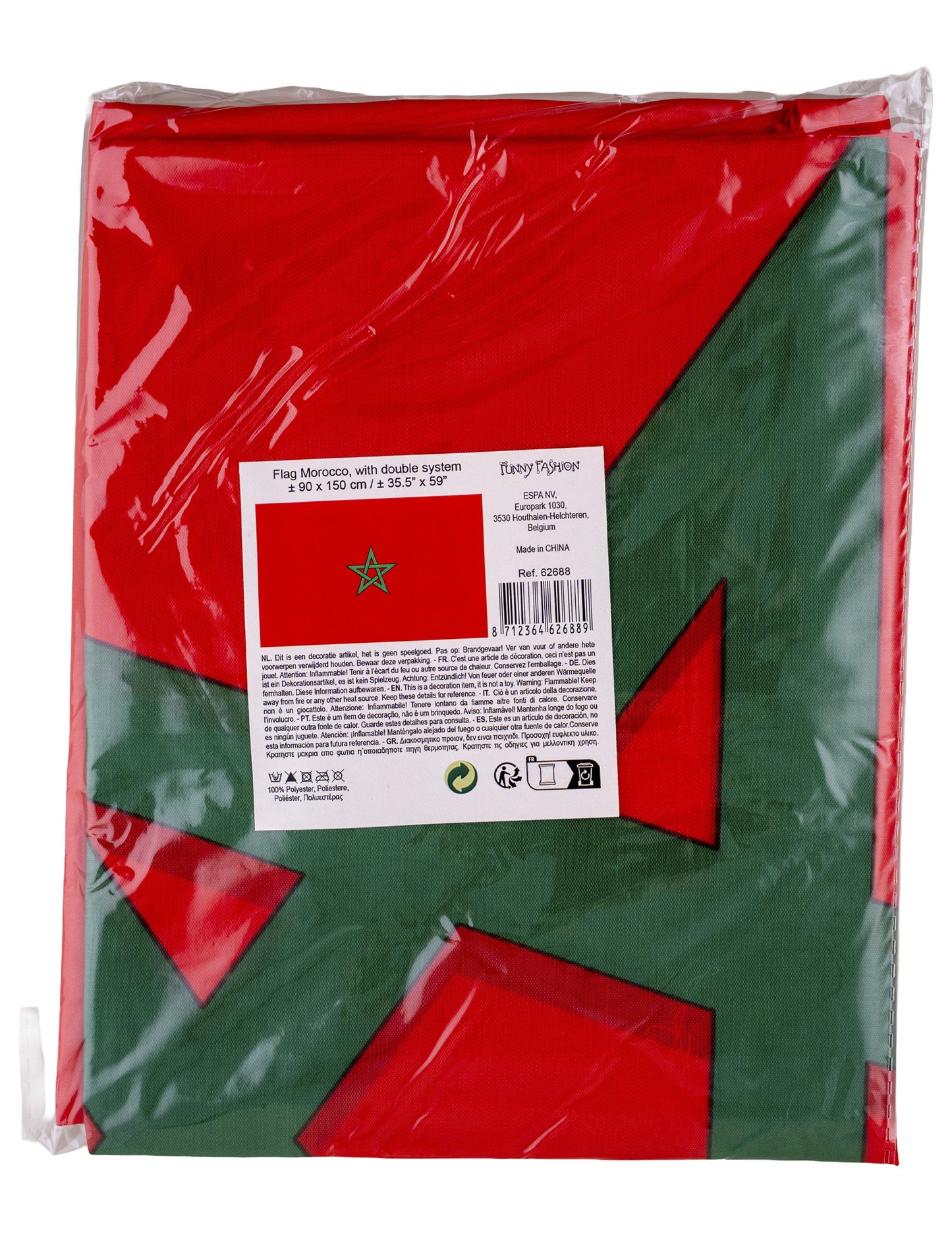 Podprite zastavo Maroko 90 x 150 cm