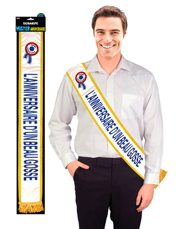 Modri šal rojstni dan čudovitega otroka