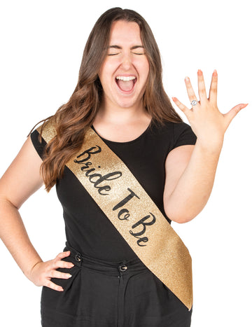 Zlati šal za odrasle