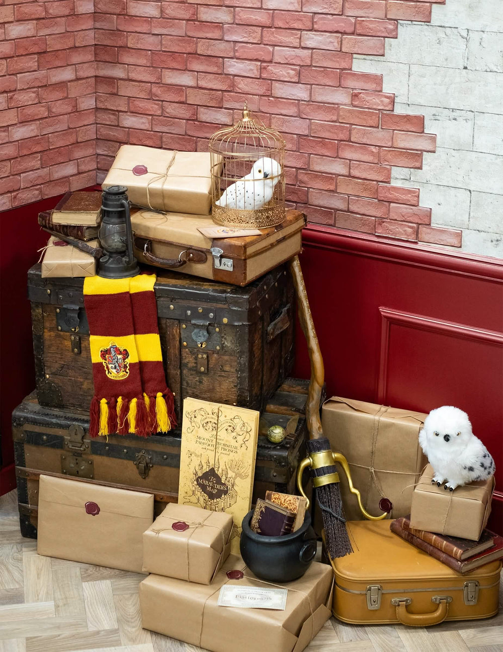 Postavitev luksuznega Gryffindorjevega šala
