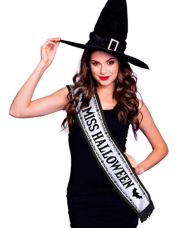 Šal za odrasle gospodične za noč čarovnic