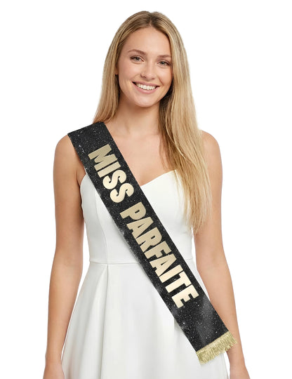 Bleščasta trakasta ruta Miss Parfaite 