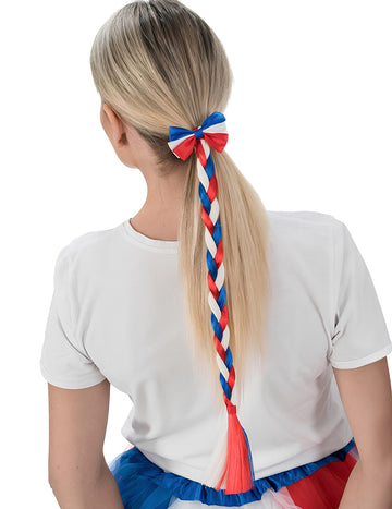 Elastičen trak s pletenico, ki podpira Francijo