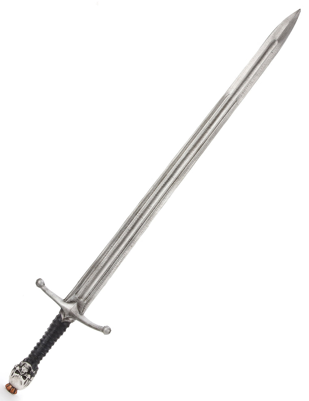 Vue de profil de l'épée de chevalier