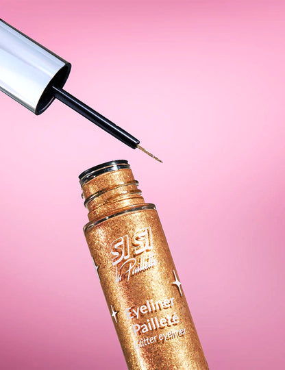 Bleščeč ali kovinski eyeliner - Si si la paillette™