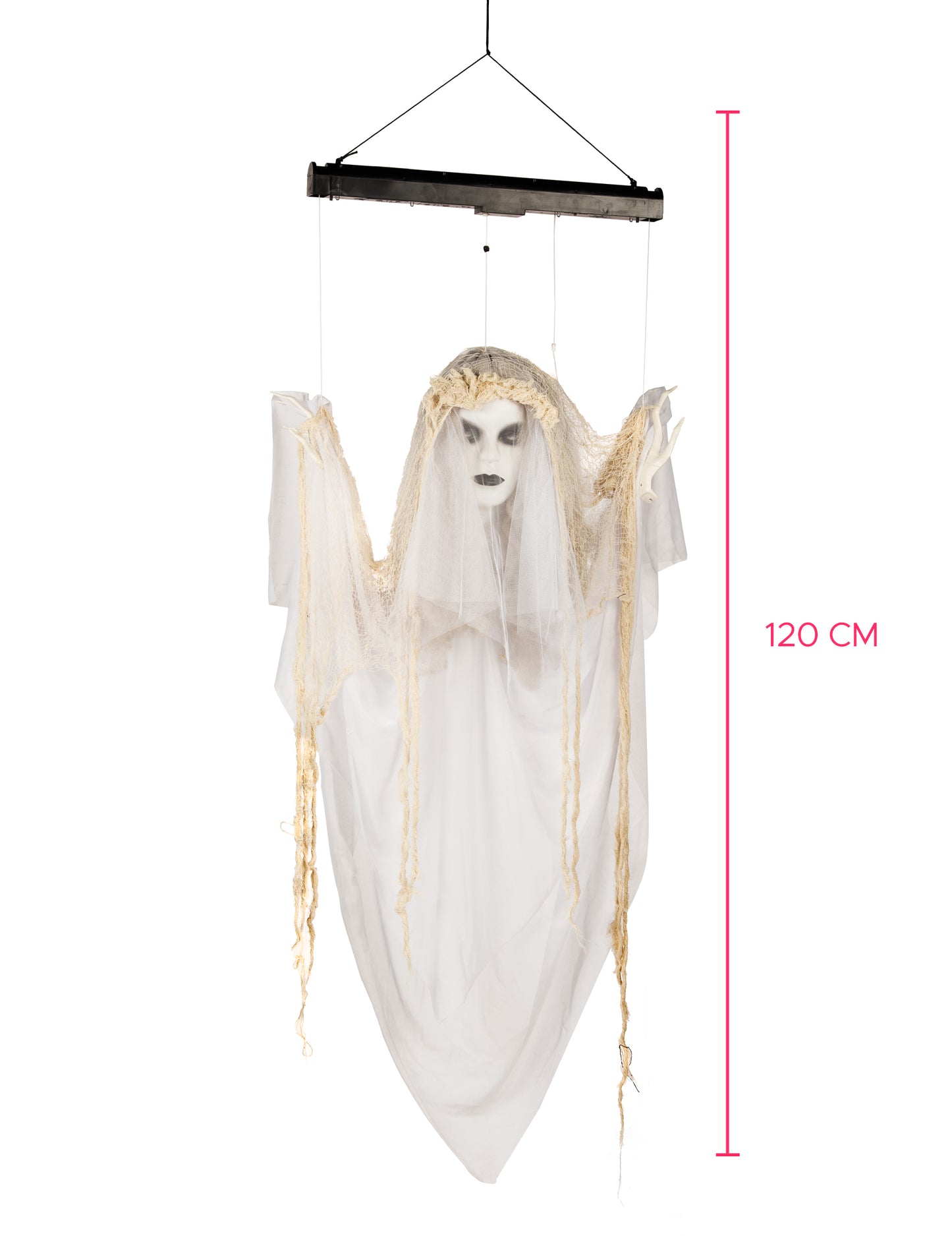 Grozljiv plavajoči duh 120 cm