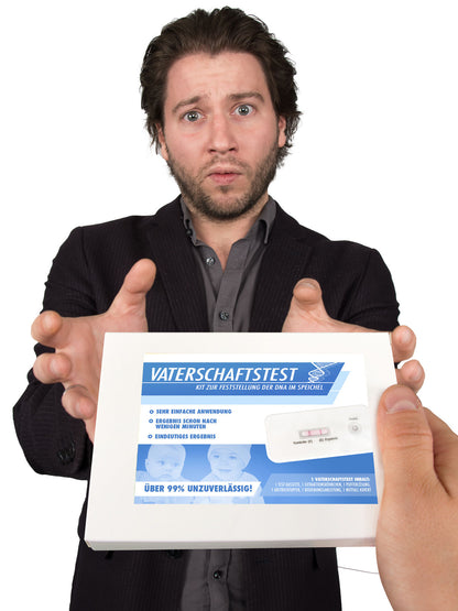 Komplet 7 modro-belih testov za ugotavljanje očetovstva _DE 