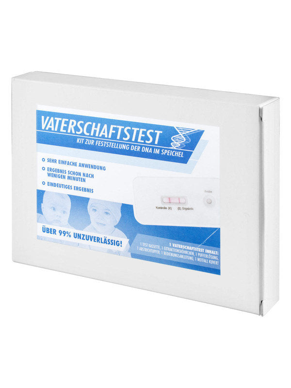 Komplet 7 modro-belih testov za ugotavljanje očetovstva _DE 