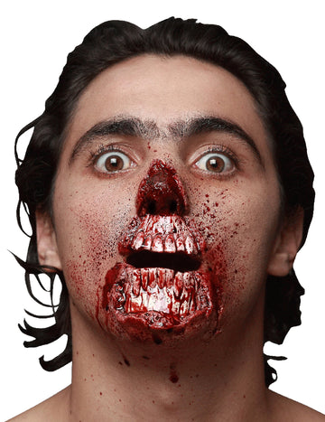 Lažna usta rana raztrgana za odrasle noč čarovnic