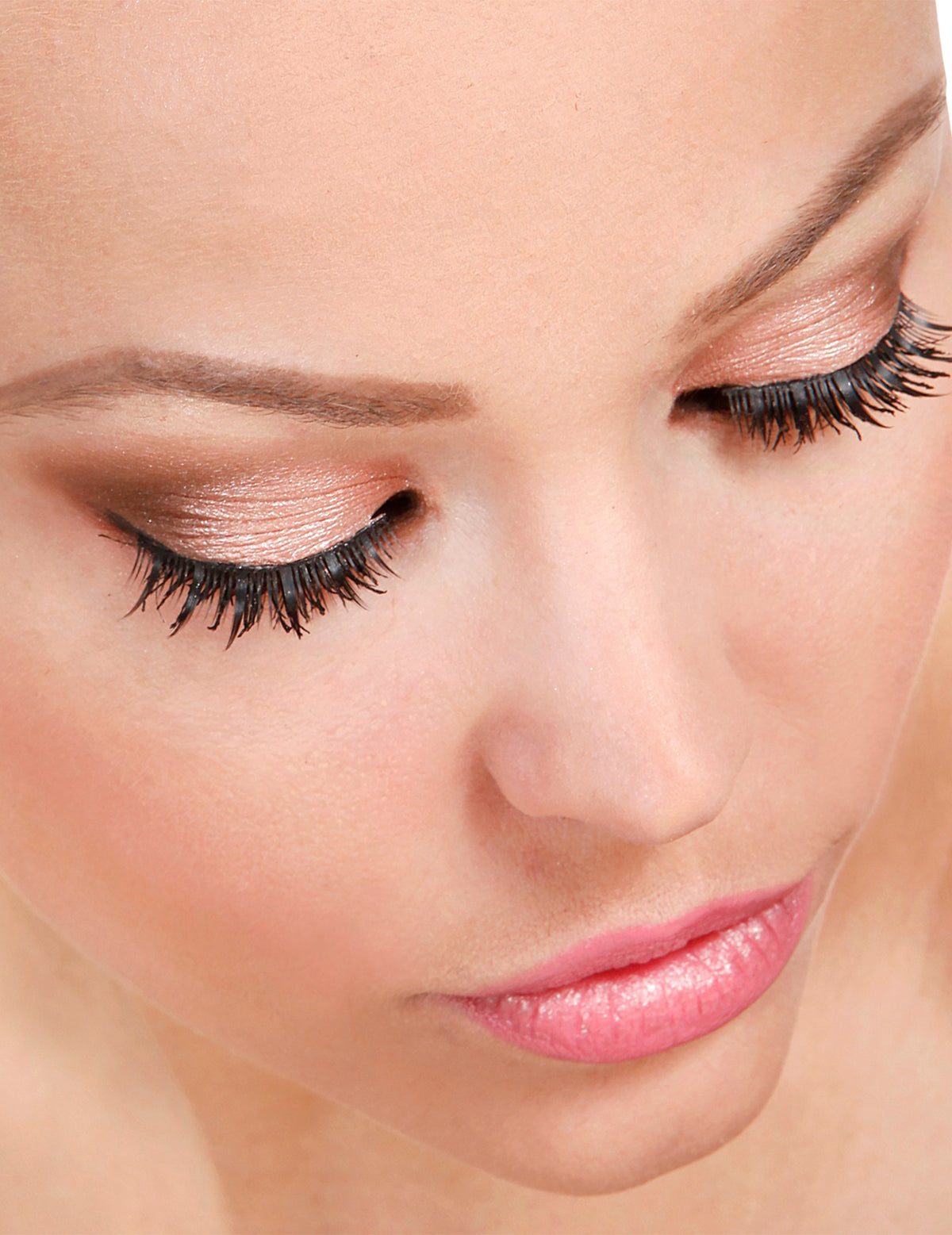 Faux cils a pointes noirs adulte
