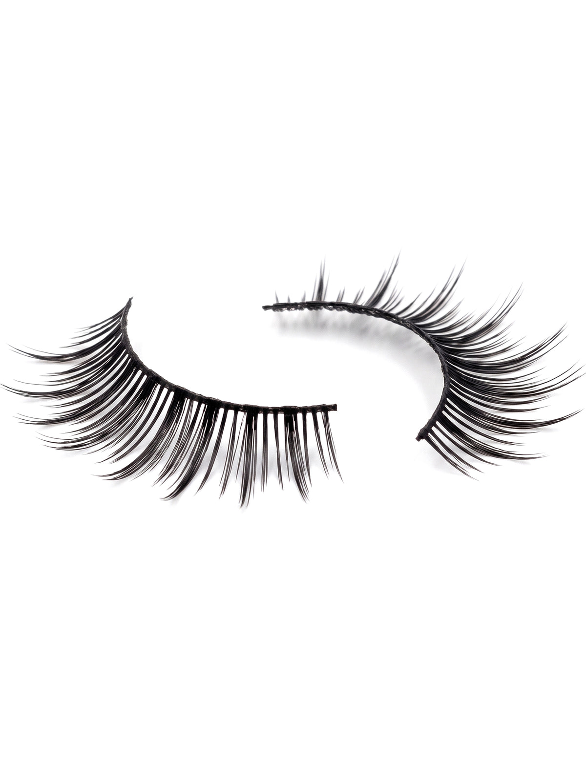 Faux cils a pointes noirs adulte