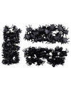Faux insectes araignées mouches et fourmis Halloween pour décoration noirs en plastique
