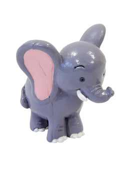 Dekorativna figurica safari slona iz smole, 5,5 x 4,6 cm