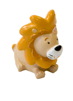 Figurica leva iz smole 4 cm x 5,5 cm safari dekor