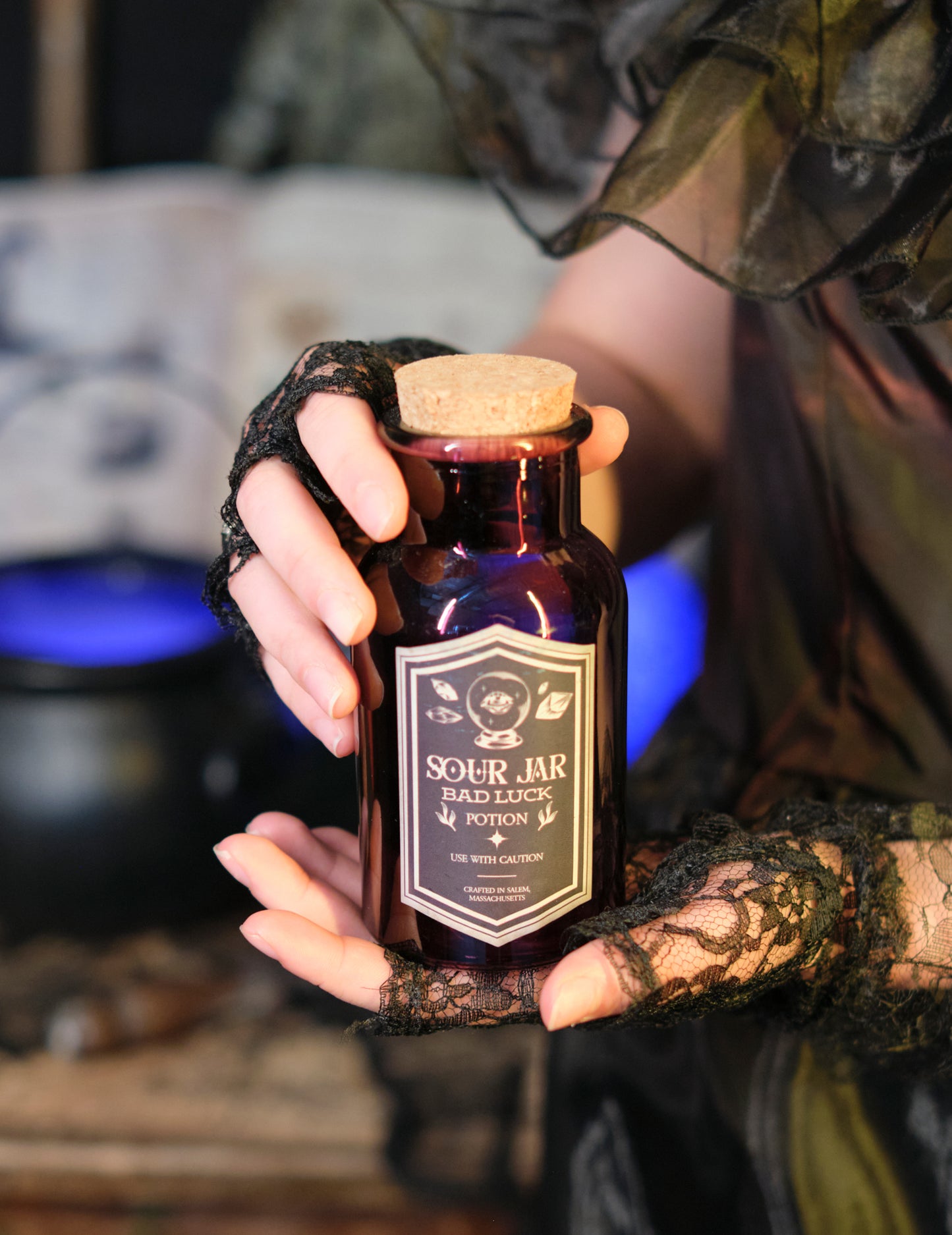 Vijolična kozarca za kozarček za vijolične potice 13.5 cm