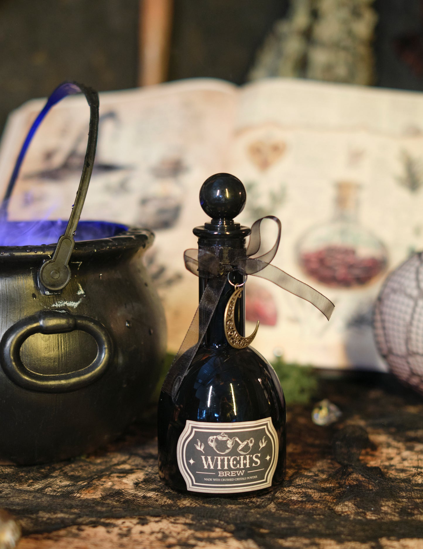 Čarovniška črna magična viala 19,5 cm