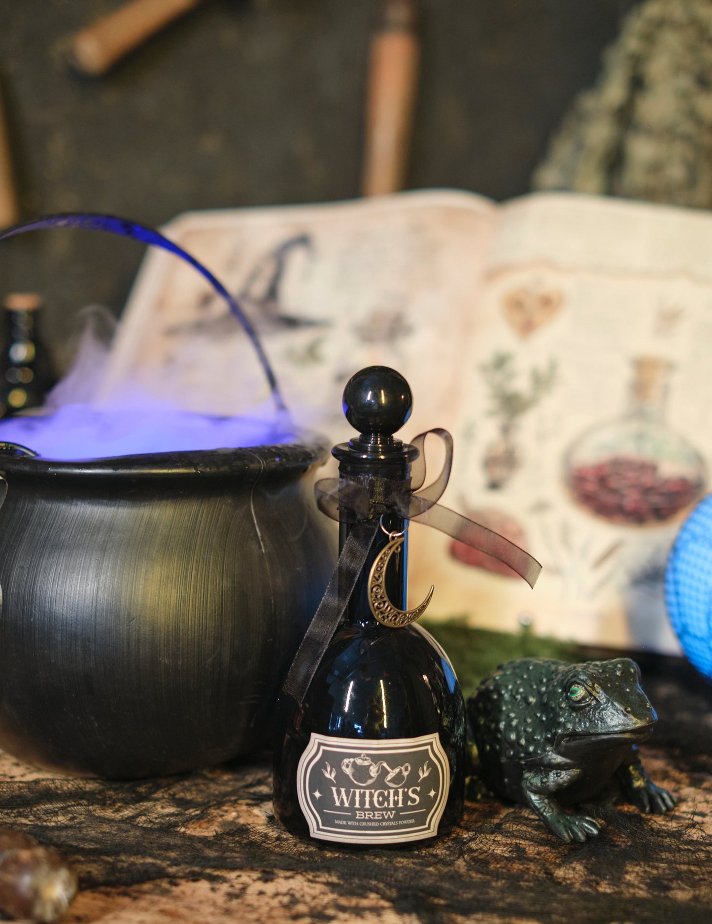 Čarovniška črna magična viala 19,5 cm