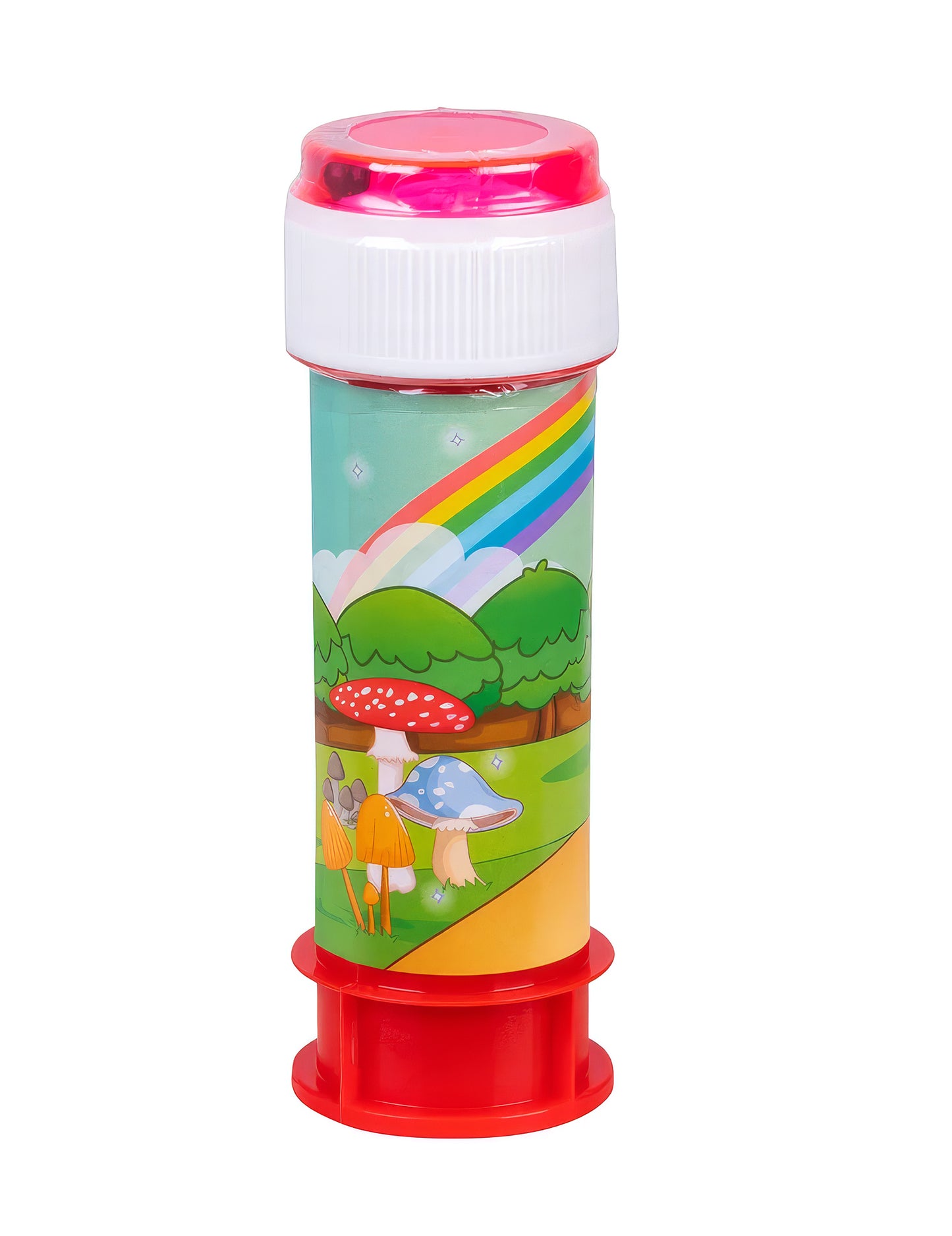 Steklenička z mehurčki v obliki samoroga, 60 ml, s frnikolami.