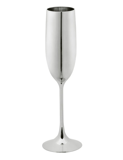 Flûte à champagne pour fête argentée