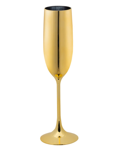 Flûte à champagne or pour adulte couleur dorée
