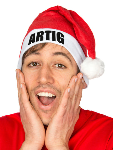 Smešna božična kapa ARTIG Božičkova kapa rdeče-bele barve 