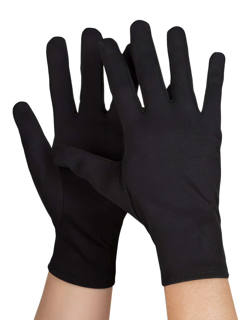 Gants courts pour enfant noirs