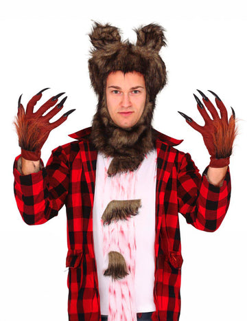 Rokavice za odrasle volkodlake s kremplji